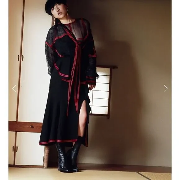 New Givenchy wool skirt sz 36 - Picture 2 of 16